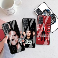Dylan O'Brien Teen Wolf Tempered Glass Phone Case For Samsung Galaxy A16 A15 A25 A35 A55 A53 A54 A34