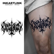 English word This is Life temporary tattoo stickers, waterproof long-lasting magic tattoo, lasts to 