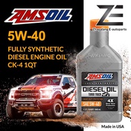 Amsoil 5W40 Heavy-Duty 100% Synthetic Diesel Oil CK-4 1 QT
