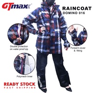 Raincoat Domino Baju Hujan rain coat Motorcycle Bike Bicycle Rain Suit Hujan Rain Coat + Pants Raincoat Domino