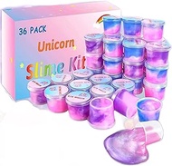 Slime Kit Unicorn Colourful Slime Girls and Boys 36 Pack