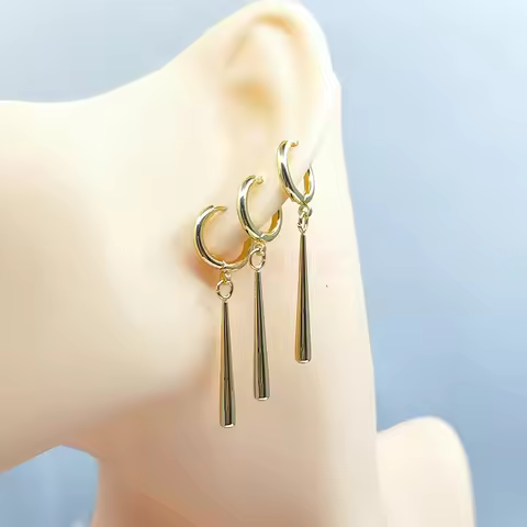 One Piece Earrings Roronoa Zoro Cosplay Stainless Steel Earrings New Style Anime Fans Gift