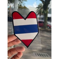 Sticker kereta motor Thai look tag Vios dugong myvi axia