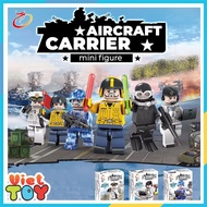 Combo lắp ráp 6 lính tác chiến trên Tàu Sân Bay - Non lego - 7012