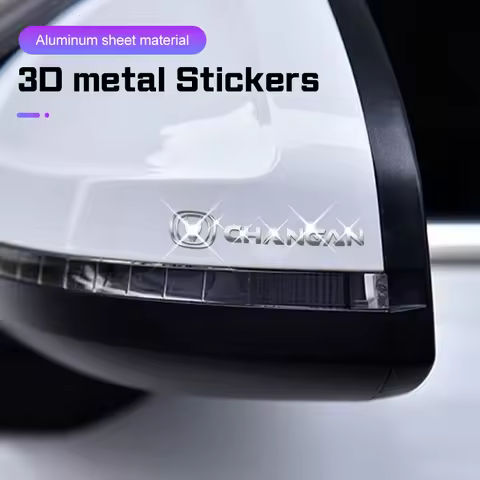 Car 3D Metal Stickers Decorative Film Accessories For Changan CX70 CS95 CS55 CS75 Plus CS35 Filter B