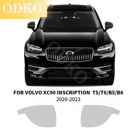 Headlight Rearview Film Car Transparent Pre Cut PPF Paint Protection Film TPU for Volvo XC90 INSCRIP