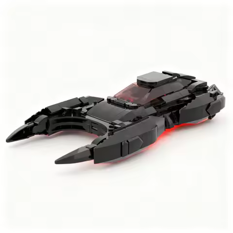 477PCS MOC Hero Movie Batmobile Beyond Mcfarlane Model Creative Building Blocks Assembly Building Bl