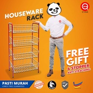 GT Home Rak Baju Besar/Rak Seberguna 4 Tingkat/ Rak Dapur