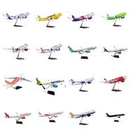 47cm Union Arky A380 Airplane Model South Airplane A380 Singapore Airplane Model with Wheel Airplane