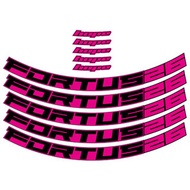 Wheelset Stickers for Hope FORTUS26 AM Vinyl MTB Bike Bicycle Cycling Accessories Decals Suitable fo
