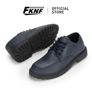 FKNF Men High Life Lace Up Formal Shoes fashion Men shoes Unisex Shoes student shoes - Blue