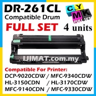 4 SET DR-261CL DR261 TN261 DR261CL Drum Compatible To Brother HL 3140Cw 3150dcn 3170cdw DCP 9020cdn 