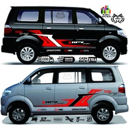 SUZUKI APV Car Stickers, APV Racing Motorsport Stickers, Cutting Stickers, Car Body Variations Lates