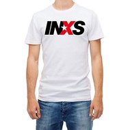 Men's cotton T-shirt Red&White Co. INXS T-Shirt for Men's Short Sleeve Fast Shipping 4XL , 5XL , 6XL