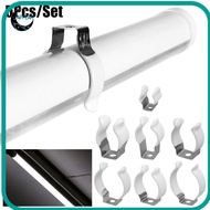 APPEAR 5Pcs Spring Terry Clip, Base Tool Clamp Holders Lamp Tube Clip,  T3/T4/T5/T6/T7/T8/T9/T10 Fix