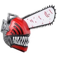 Mũ Bảo quỷ đầu cưa Hiểm Hóa Trang Nhân Vật Chainsaw Man Hoạt Hình Bằng Latex