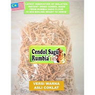 CENDOL SAGU RUMBIA INOVASI SEGERA KERING 200 GRAM WARNA COKLAT JAMUAN 10 ORG