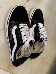 Vans Old Skool 黑色麂皮波鞋
