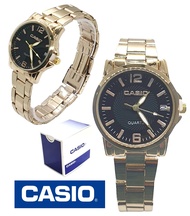 (พร้อมส่ง) นาฬิกาข้อมือ นาฬิกาผู้ชาย สายเหล็ก กันน้ำ Quartz นาฬิกาผู้หญิงและผู้ชาย นาฬิกาcasio  นาฬิกาคาสิโอ้ สีทอง RC701