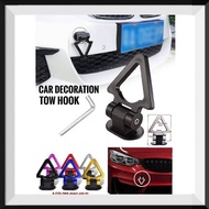 new Car Tow Hook Car Dummy Towing Hook Bumper Car Bumper Decoration Tow Hook Axia Myvi Saga BLM FLX Persona bezza bmw fj