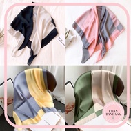 Square silk scarf size 90x90cm Dress scarf