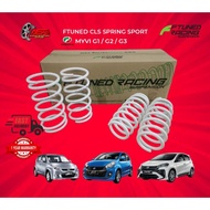 Ftuned Perodua Myvi G1/G2 /G3/ICON/LGIBEST/ GEN3/ [Daily Ship] FTUNED COMFORT LOWERD SPRING cls Spor