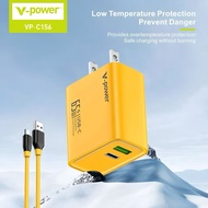 VP-C156 65W 2in1 Date Cable fast charger(PD+USB)