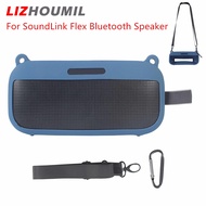 LIZHOUMIL Portable Audio Case Silicone Protective Cover Compatible For Bose Soundlink Flex Bluetooth-compatible Speaker