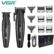 VGR-V-640 Professional hair clipper Adjustable rechargeable electric clipper 9000 RPM Barber V640