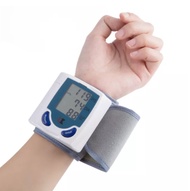 Original Portable Electronic Digital Automatic Wrist-Type Blood Pressure BP Monitor Device with Hear
