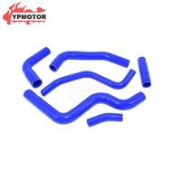 Blue Sport Bike Silicone Radiator Hose Water Pipes Coolant Tube For Yamaha FZ6 FZ6S FZ-6 FZ-6S 2003-