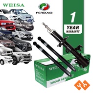 Absorber WEISA Shock Absorber Depan Belakang (Perodua Myvi Kancil Kelisa Kenari Alza Viva Axia Bezza