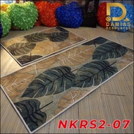 Carpet Runner Anti Slip Rug 3D (SET 2in1) 50x120cm dan 80x 50cm