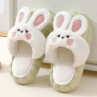 Gratis Ongkir - Sandal Rumah Kelinci / Sandal Premium Bulu Halus / Sandal Slop Motif Kelinci