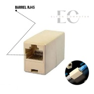 Barel 1 ke 1 / Sambungan RJ45 Barel UTP / Konektor RJ45 / Sambungan Kabel LAN / Sambungan LAN 1-1 / Connector Kabel LAN RJ45