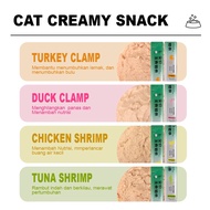 SNACK KUCING-CAT CREAMY SNACK-DUCK-15GR