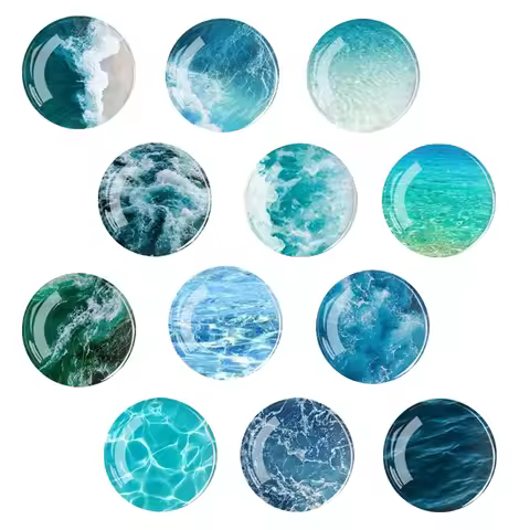 12 Pcs Fridge Magnets,Round Fridge Magnet,Mini Fridge Accessories,Craft Magnets,Small Magnets for Wh