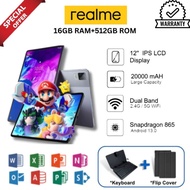 🔥NEW ARRIVE🔥 Realme Pad P60 2024 | 16GB RAM 512GB ROM | Snapdragon 865 | 4G+5G LTE | 20000mAh Batter
