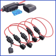Inline Fuse Holder 5pcs Car Fuse Holder 12V Wire Fuse Box Waterproof Mini Inline Fuse 12V 32V Fuse B