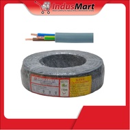 FAJAR 3 CORE 0.75mm FLEXIBLE CABLE - GREY (rolls)