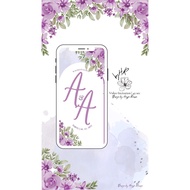 KAD DIGITAL KAHWIN/AQIQAH/BIRTHDAY (MP4 VIDEO FORMAT + PDF + IG FB FORMAT)