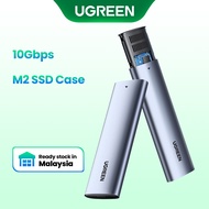 UGREEN SSD Case 10Gbps NVMe M2 SSD Case For PCIe SATA To USB SSD Case for External Hard Drive M-Key 