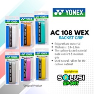 YONEX AC 108 WEX Grip Tennis Racket Padel Badminton Pickleball Badminton Rubber Original
