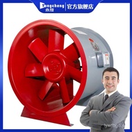 Fire smoke exhaust fan manufacturer htf Axial Flow Fan Engineering CT4Dust Double Explosion-Proof Fi