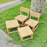 Bangku Rotan / Rattan Mini Chair