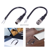 MIS BNC Pigtail Cable Male Female Extension Cables with Solid Copper for Reliable CCTV Connectivitys