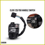 ✤ ✿ ✨ Domino Handle Switch For Honda Click with Pssing Light Hazard Light PLug and play