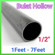 Besi Hollow Bulat 1/2"(12mm) 1ft-7ft Thickness 1.00mm