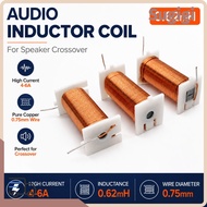 SUGIGMY Speaker Crossover Inductor Coil, 4-6A 0.62MH Audio Inductor Coil, 0.75mm Pure Copper Inducto