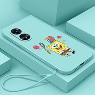 TPU SpongeBob SquarePants OPPO A58 4G, OPPO A58 5G, OPPO A78 4G, OPPO A78 5G